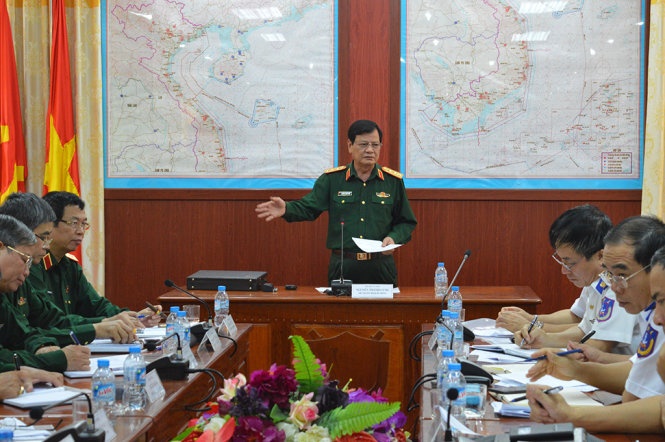 Bo Quoc phong tham cac don vi dong quan tai Phu Quoc hinh anh