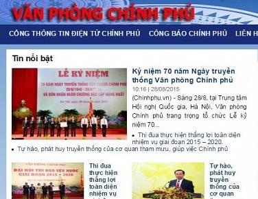 Van phong Chinh phu dang bi mao danh hinh anh