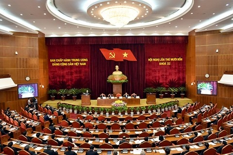 Nhin lai buoc tien ve phat huy dan chu trong Dang hinh anh