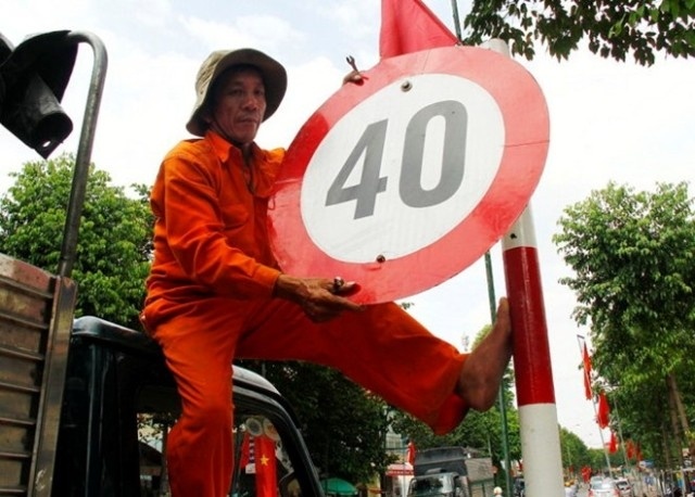 Da do bo tat ca bien han che toc do duoi 50 km/h hinh anh
