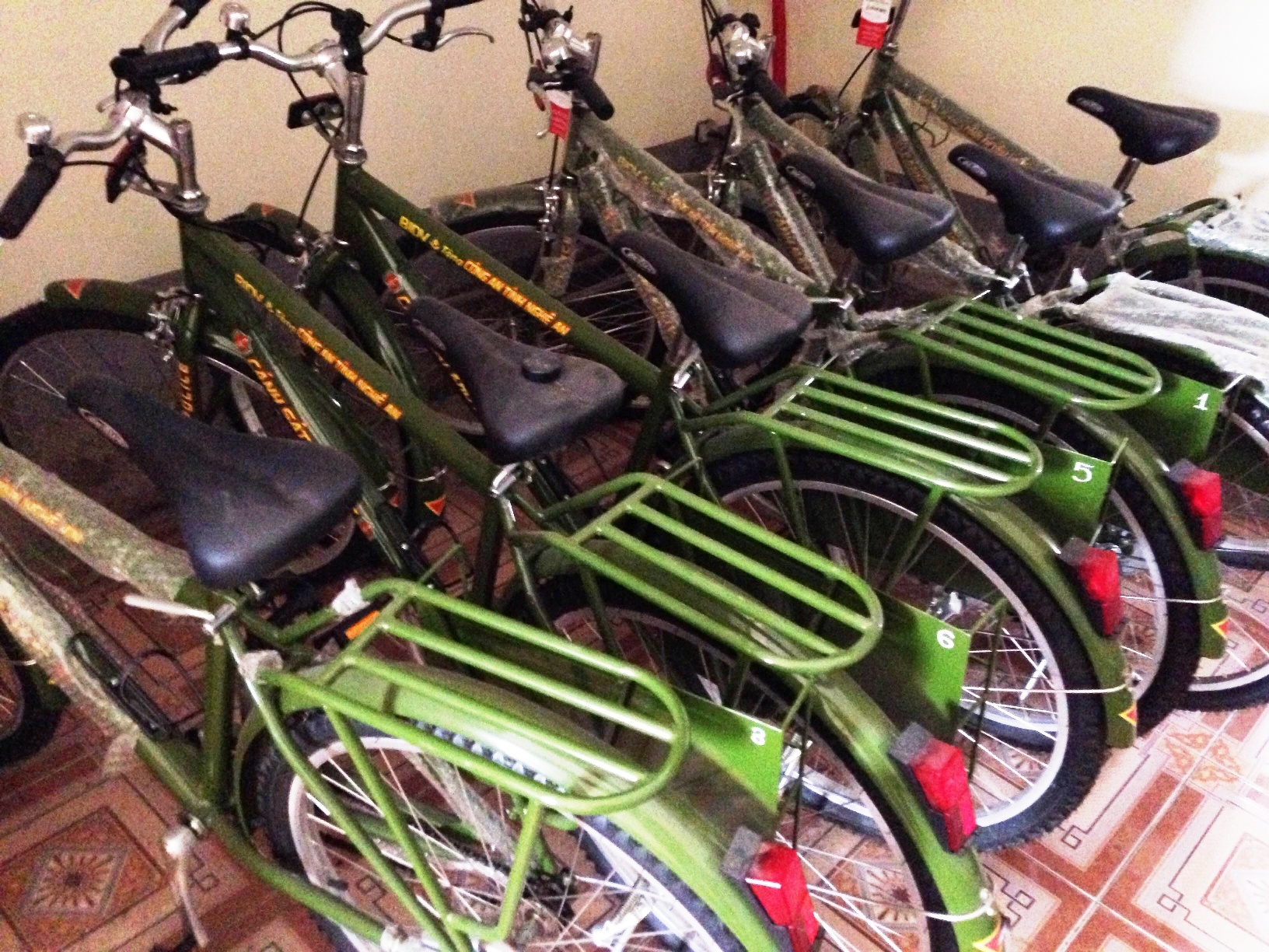 Xe dap tuan tra cua cong an anh 3