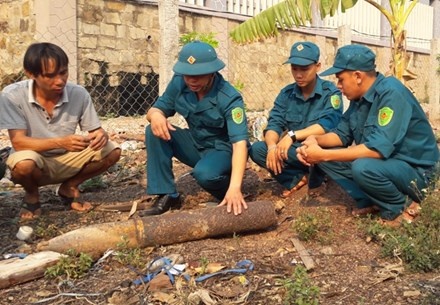 Dau dan phao bat ngo roi xuong vuon nha hinh anh