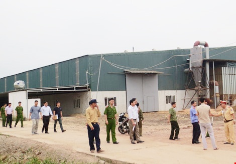 vụ nổ ở Nghệ An ảnh 2 vu no o Nghe An anh 2