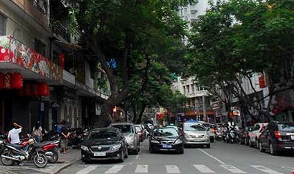 Nha giau 'khoc thet' vi cho dau xe tai TP.HCM hinh anh