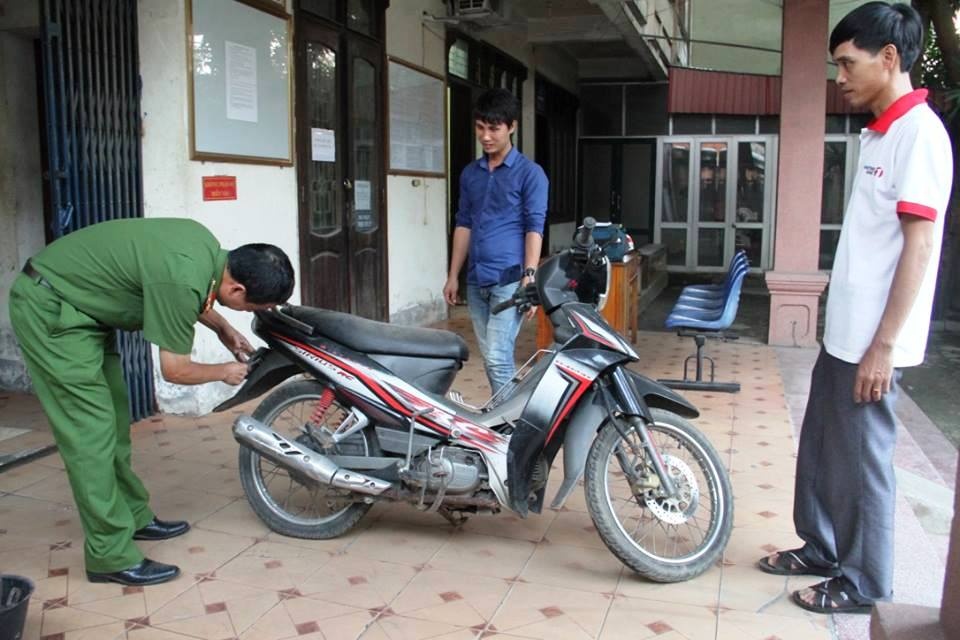 nhận lại xe sau ba năm mất trộm ảnh 2 nhan lai xe sau ba nam mat trom anh 2