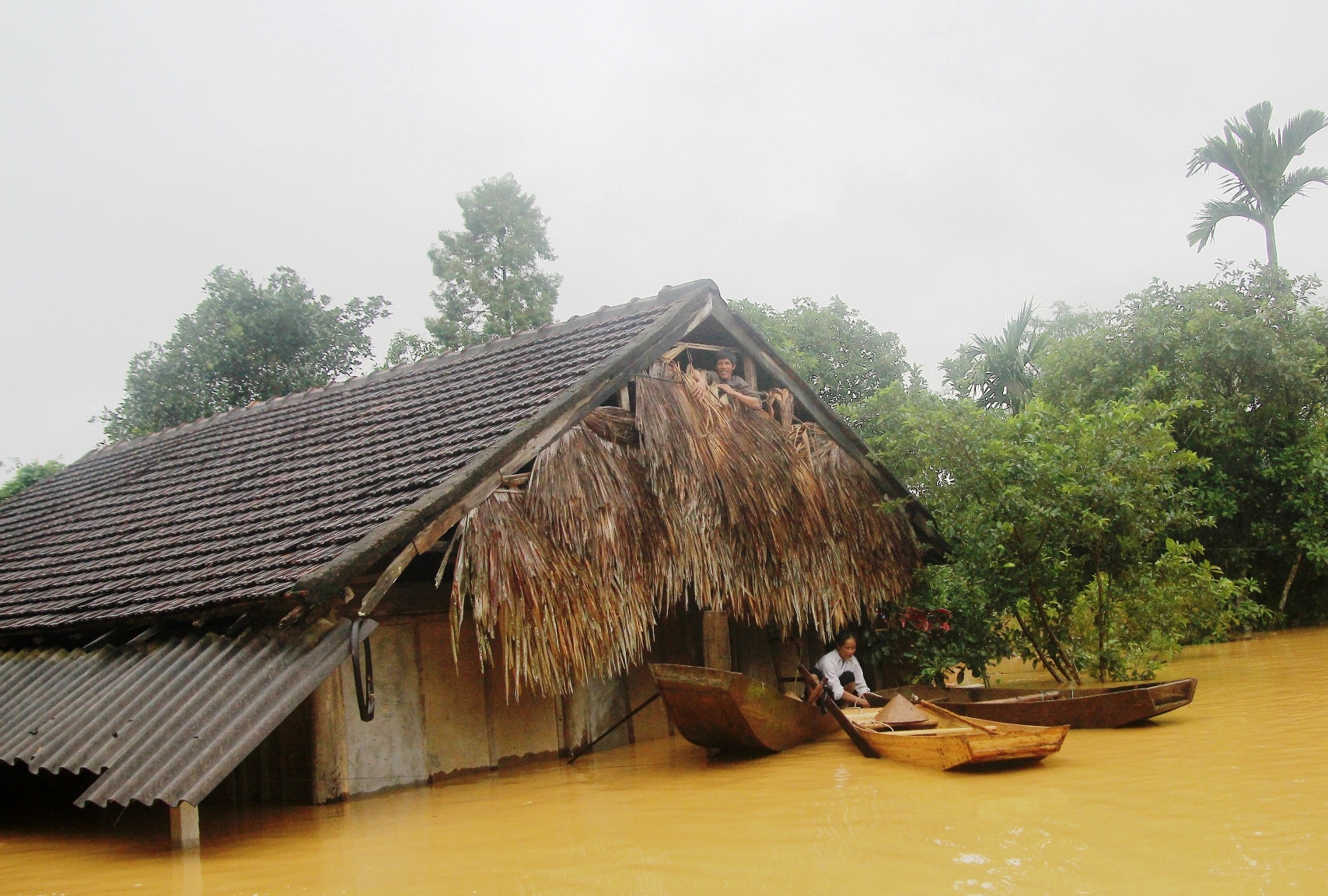 Mua lon, nhieu xa cua ‘ron lu’ Huong Khe bi chia cat hinh anh