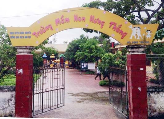 Canh cao hieu truong truong mam non lam thu hinh anh