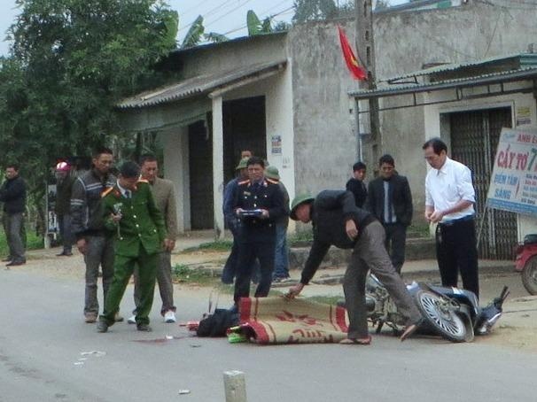 Xe tai can chet vo, chong nguy kich hinh anh