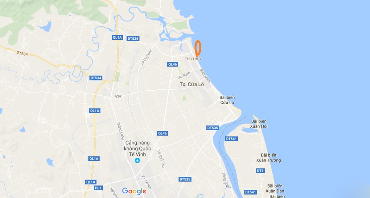 nam sinh bị sóng biển cuốn mất tích ảnh 2 nam sinh bi song bien cuon mat tich anh 2