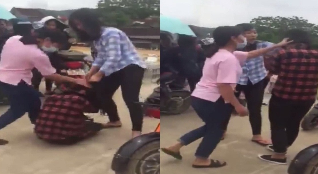 nữ sinh đánh nhau ảnh 1 nu sinh danh nhau anh 1