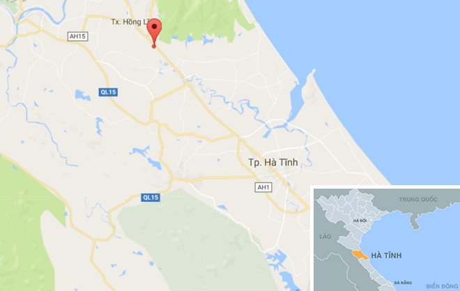 CSGT du bam xe container o Ha Tinh anh 3