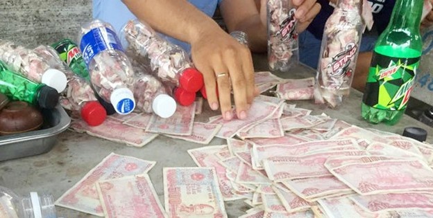 Roi loan o tram thu phi Cai Lay hinh anh