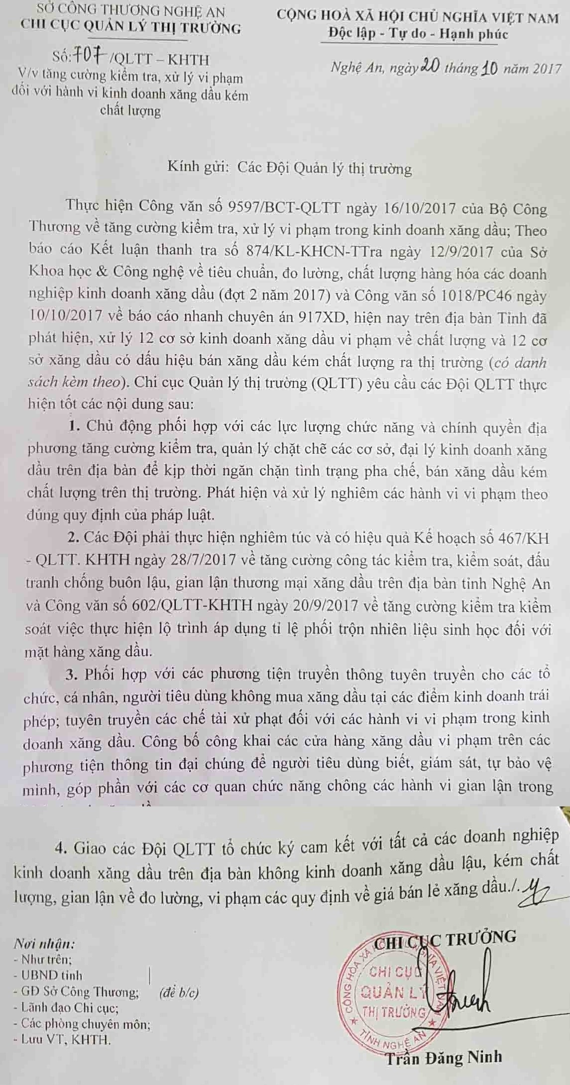 xăng A92 giả ở Nghệ An ảnh 3 xang A92 gia o Nghe An anh 3