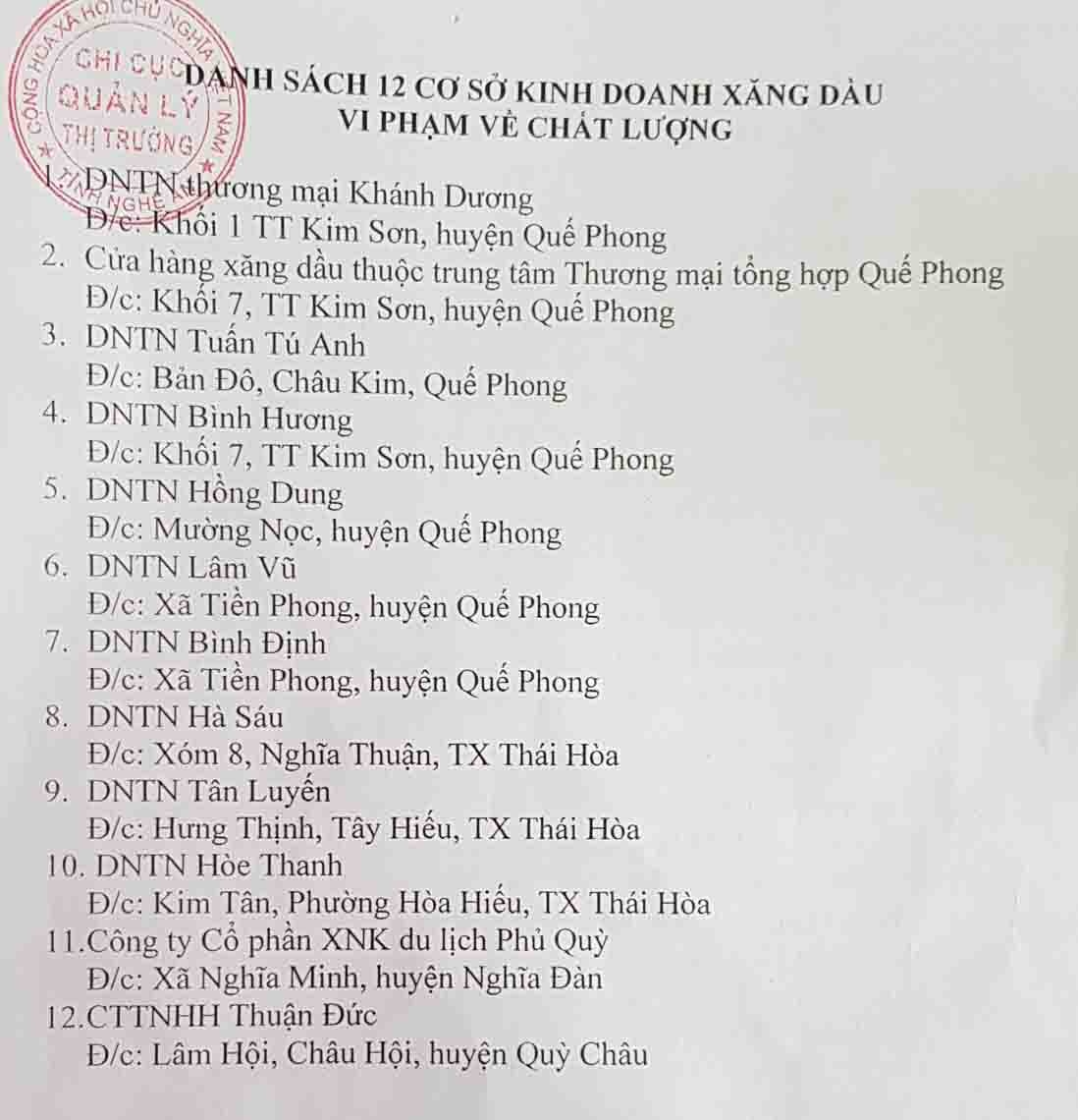 xăng A92 giả ở Nghệ An ảnh 5 xang A92 gia o Nghe An anh 5