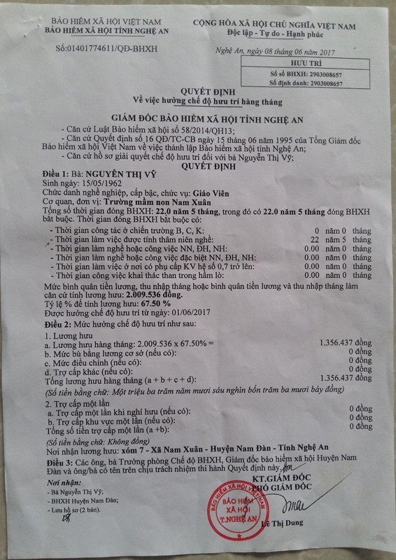 lương hưu 1, 3 triệu đồng.tháng ảnh 2 luong huu 1, 3 trieu dong.thang anh 2