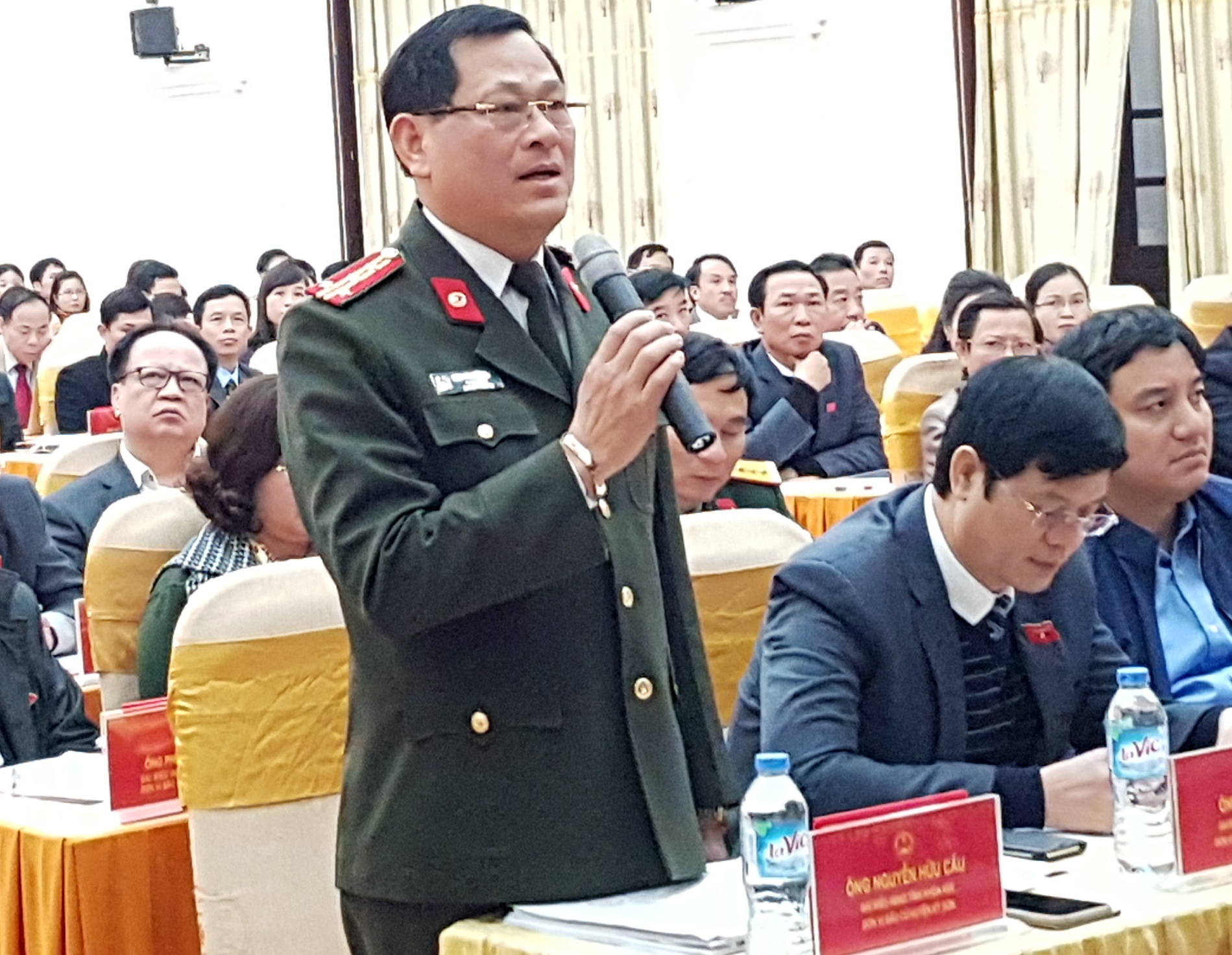 Giam doc Cong an Nghe An noi ve nan pha rung hinh anh