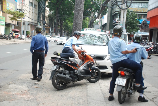 Cong an dieu tra sai pham o Doi Quan ly Trat tu do thi quan 1 hinh anh