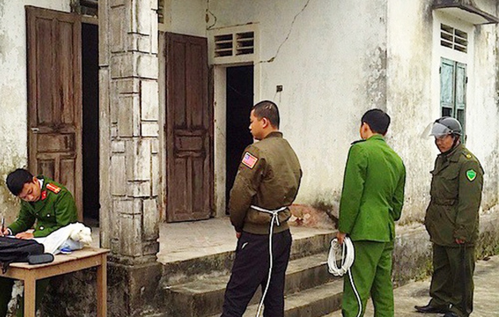 Con đánh cha ở Nghệ An ảnh 1 Con danh cha o Nghe An anh 1