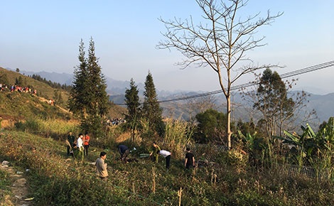 Trung uy cong an hy sinh trong ngay dau nam Mau Tuat hinh anh