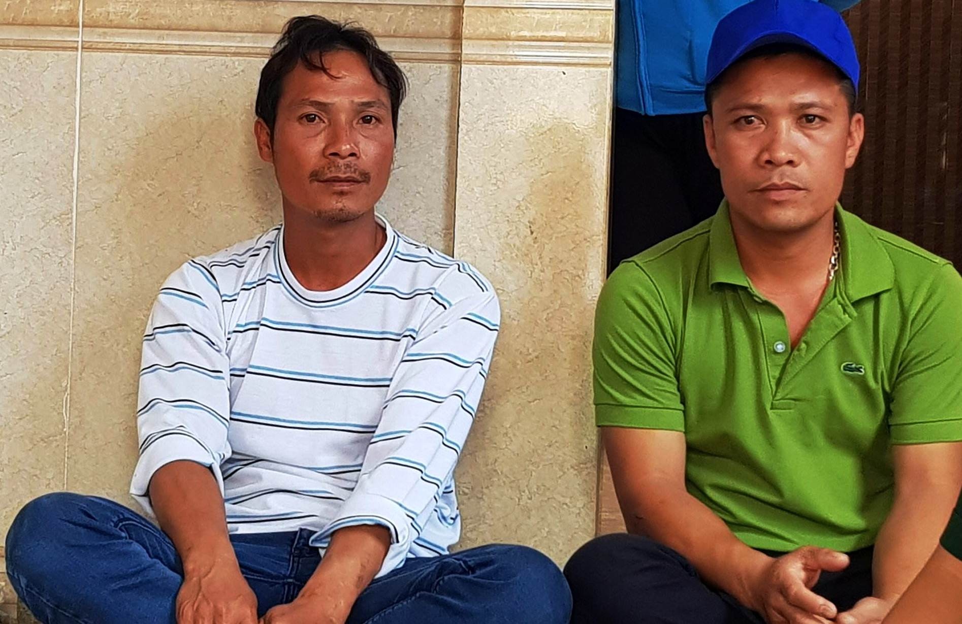 tàu đánh cá bị tàu bỏ sắt đâm chìm  ảnh 1 tau danh ca bi tau bo sat dam chim anh 1
