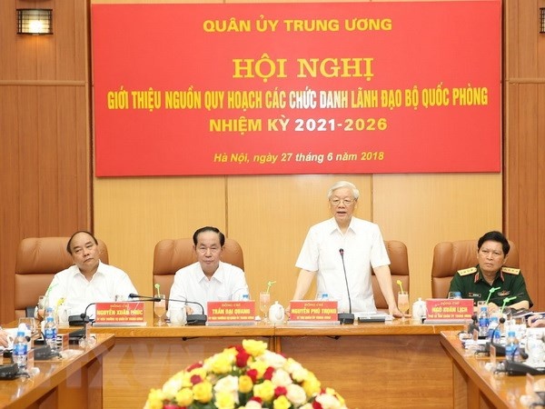 Gioi thieu nguon quy hoach lanh dao Bo Quoc phong nhiem ky 2021-2026 hinh anh