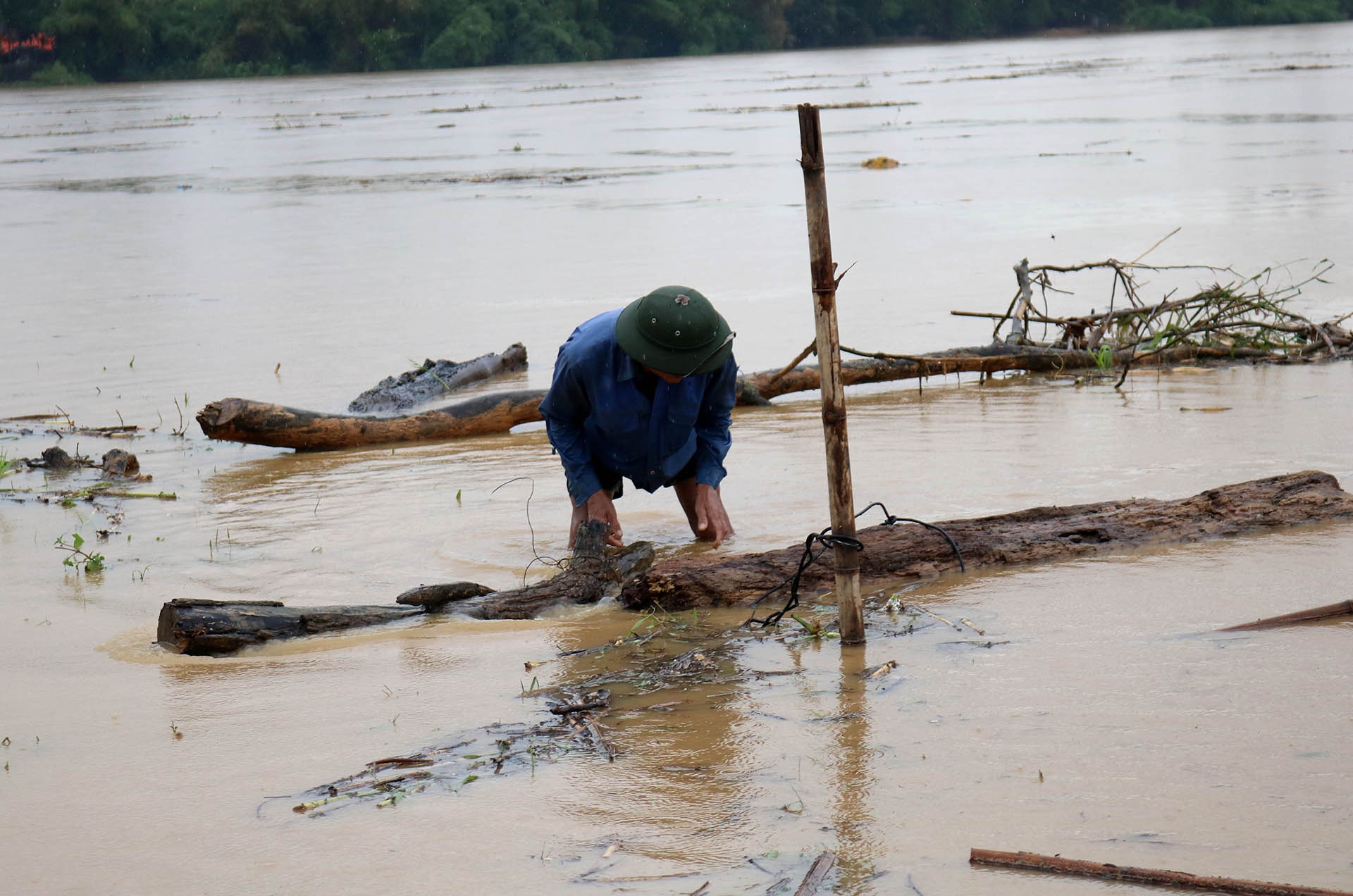 vot cui tren song Lam anh 9