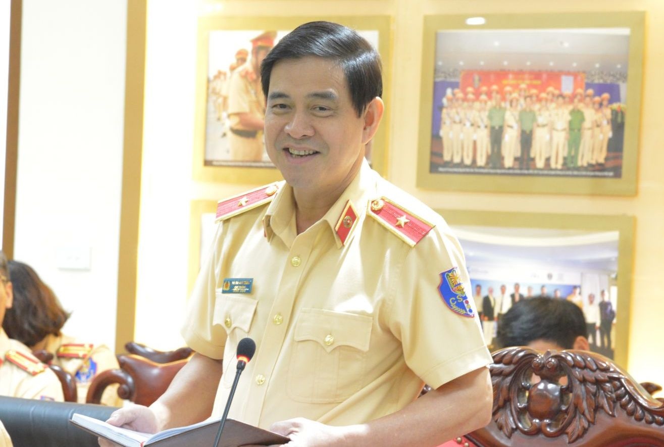 Thieu tuong Vu Do Anh Dung lam Cuc truong Cuc CSGT hinh anh