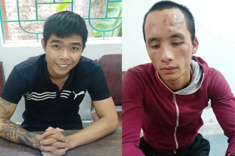 Ke trom cho dung dao tan cong canh sat khi bi truy duoi hinh anh