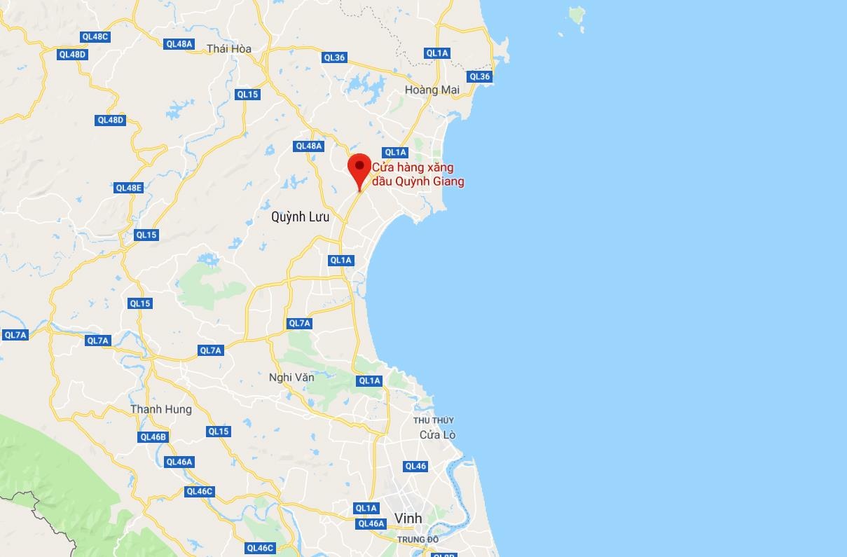 nu nhan vien cay xang bi dam tu vong anh 2