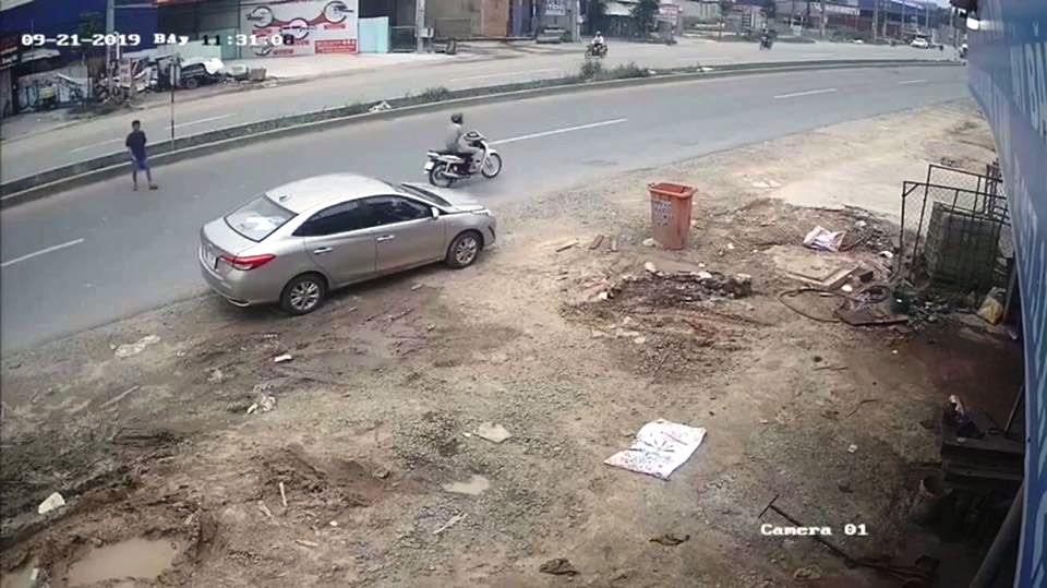 Trom xe vios o Binh Duong anh 1