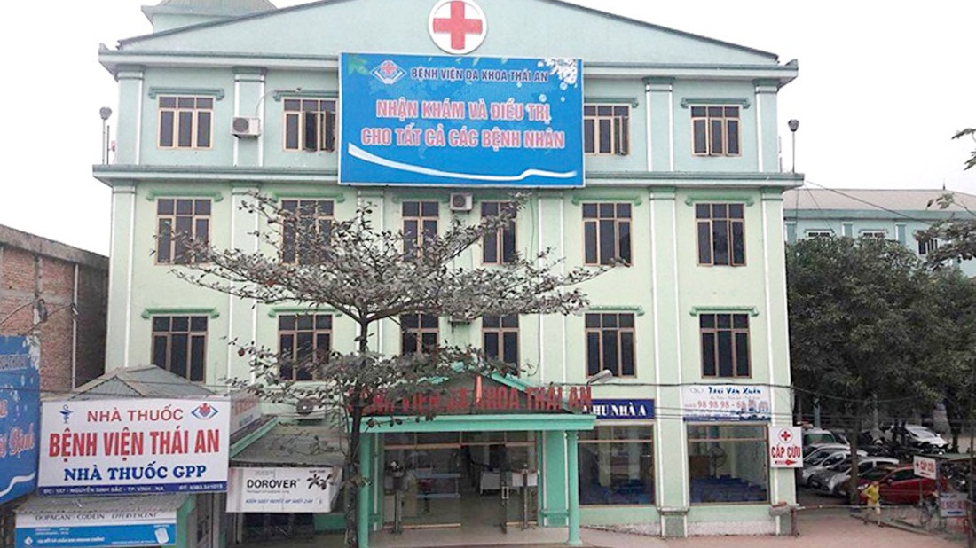 Benh vien da khoa Thai An xa thai ra moi truong vuot nguong cho phep hinh anh