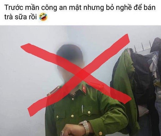 mac quan phuc cong an chup anh cau like anh 1