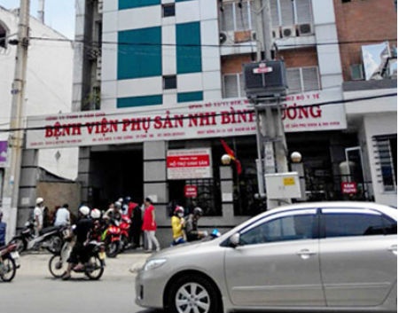 San phu tu vong tai benh vien o Binh Duong la do phu phoi hinh anh