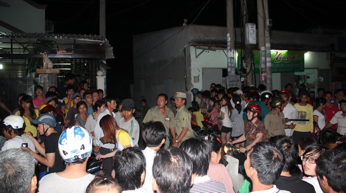 Mot co gai tre chet bi an trong phong tro hinh anh