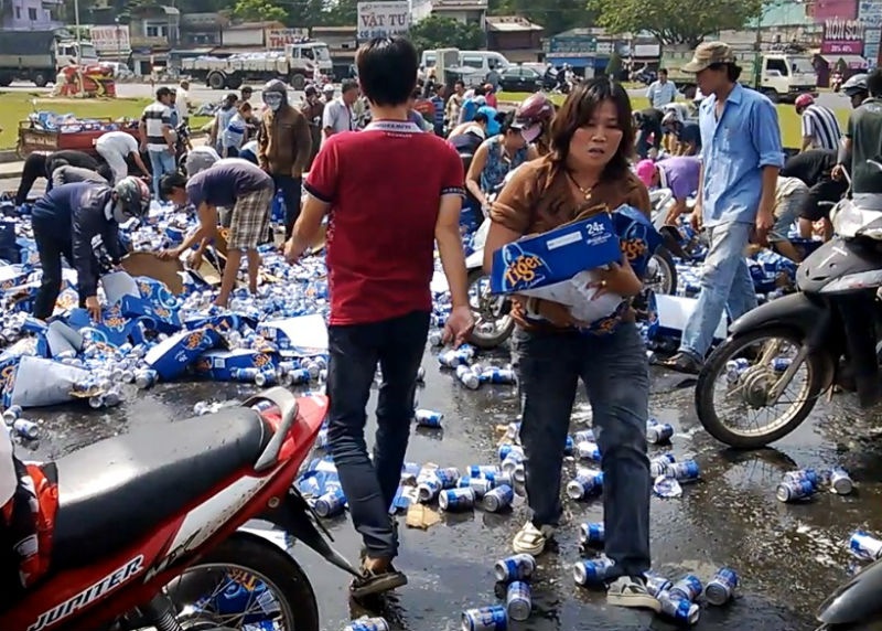 Thuc nghiem hien truong vu hoi bia o Bien Hoa hinh anh