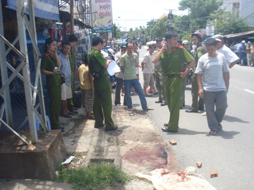 Dam chet chong cua nguoi tinh hinh anh