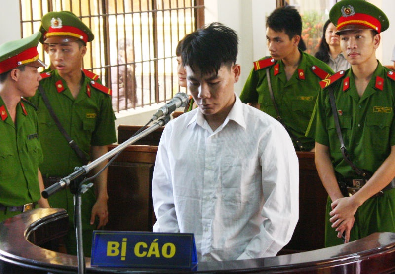 Bị cáo Mến lĩnh án tử hình vì hành vi tội ác của mình.