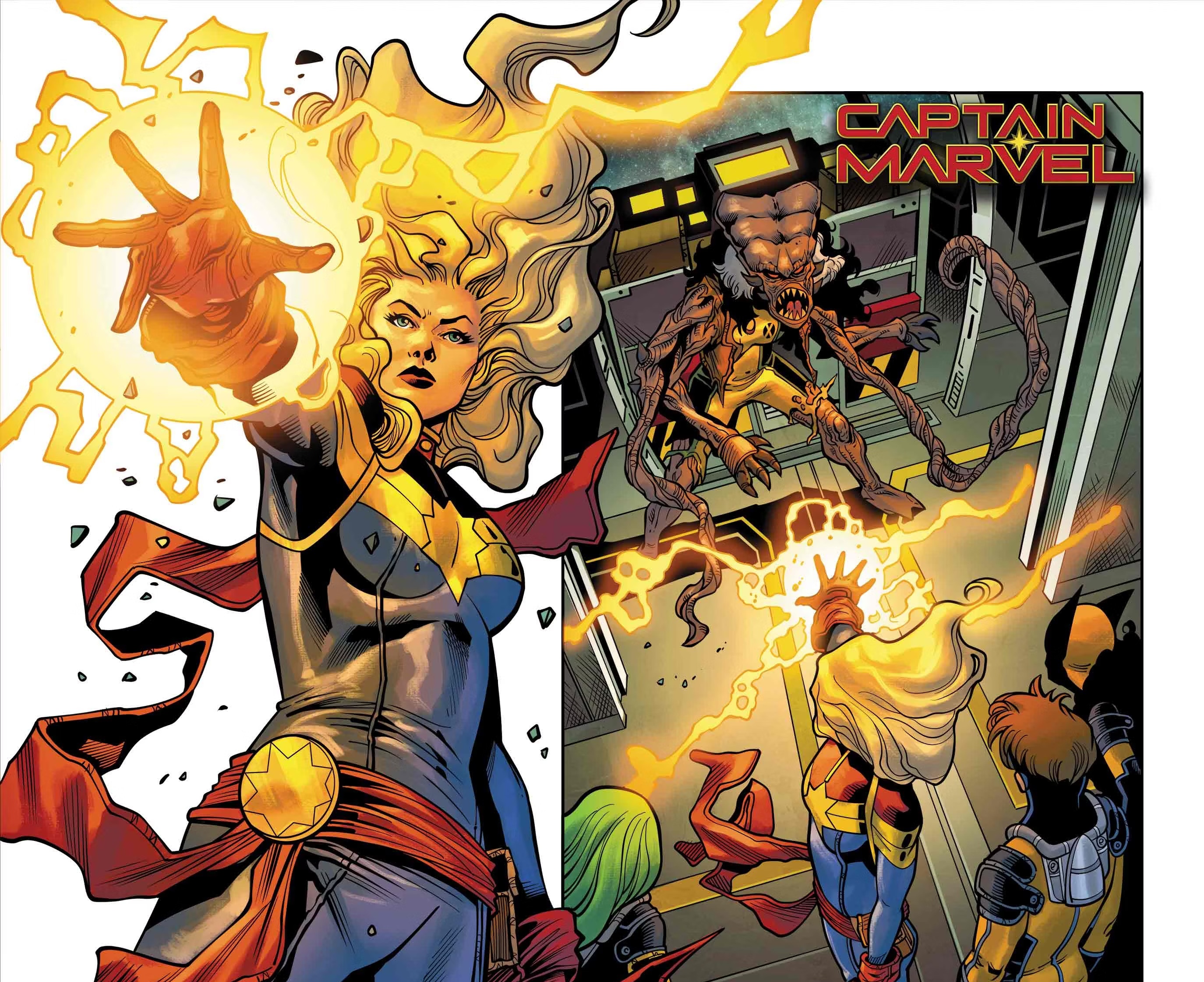 Captain Marvel,  Marvel,  X-Men,  MCU,  Truyen tranh anh 2