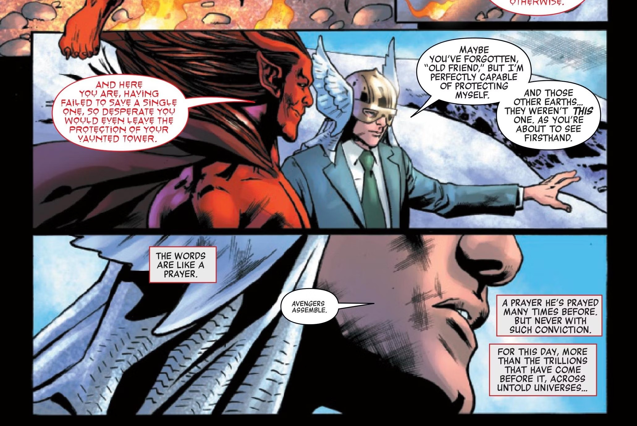 Avengers Assemble Alpha,  Avenger Prime,  truyen tranh Marvel,  Marvel Comics anh 1