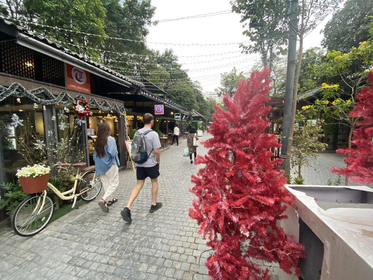 gianh sinh,  pho sach,  pho sach ha noi,  sach giang sinh,  van hoa doc,  ban tre yeu sach anh 3