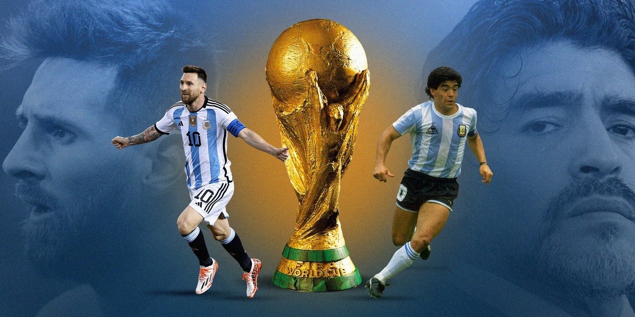 Maradona day Messi da phat nhu the nao hinh anh
