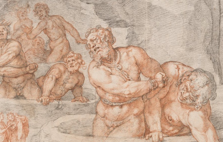 Dante,  than khuc,  tranh cua botticelli,  tranh dia nguc,  cac tang dia nguc,  y nghia dia nguc anh 10