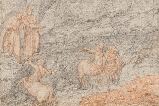 Dante,  than khuc,  tranh cua botticelli,  tranh dia nguc,  cac tang dia nguc,  y nghia dia nguc anh 8