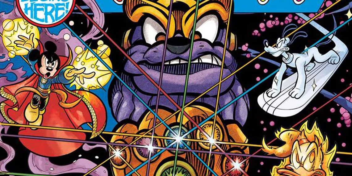 Chuot Mickey hoa than thanh sieu anh hung Marvel hinh anh