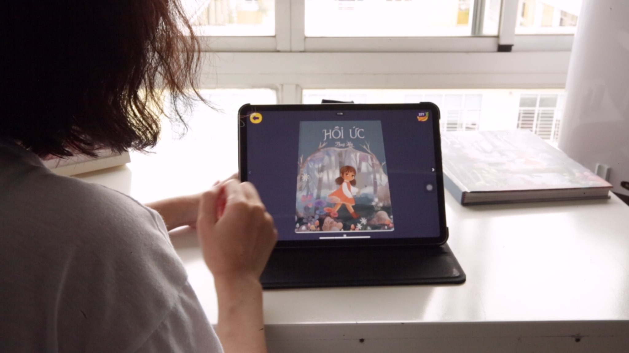 The kho cua sach video hinh anh