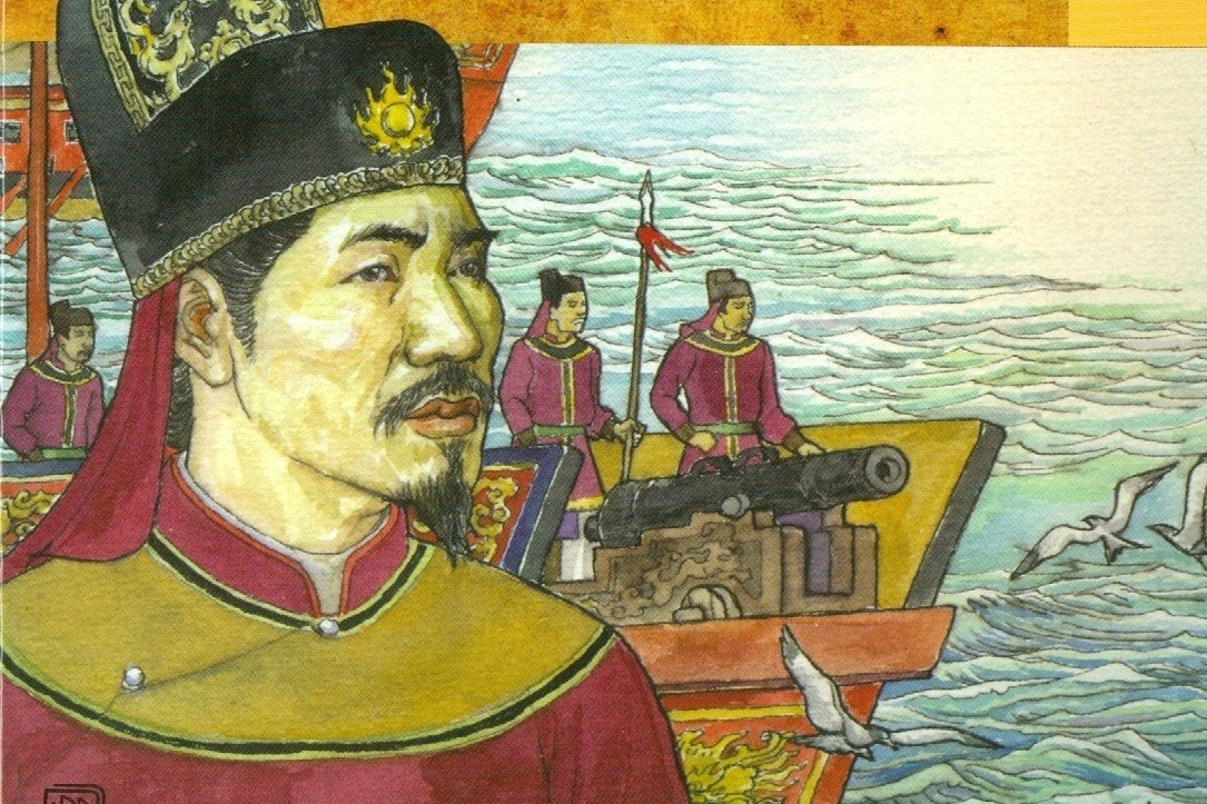 Thuong thu ke chuyen ve vi chua Nguyen dau tien hinh anh