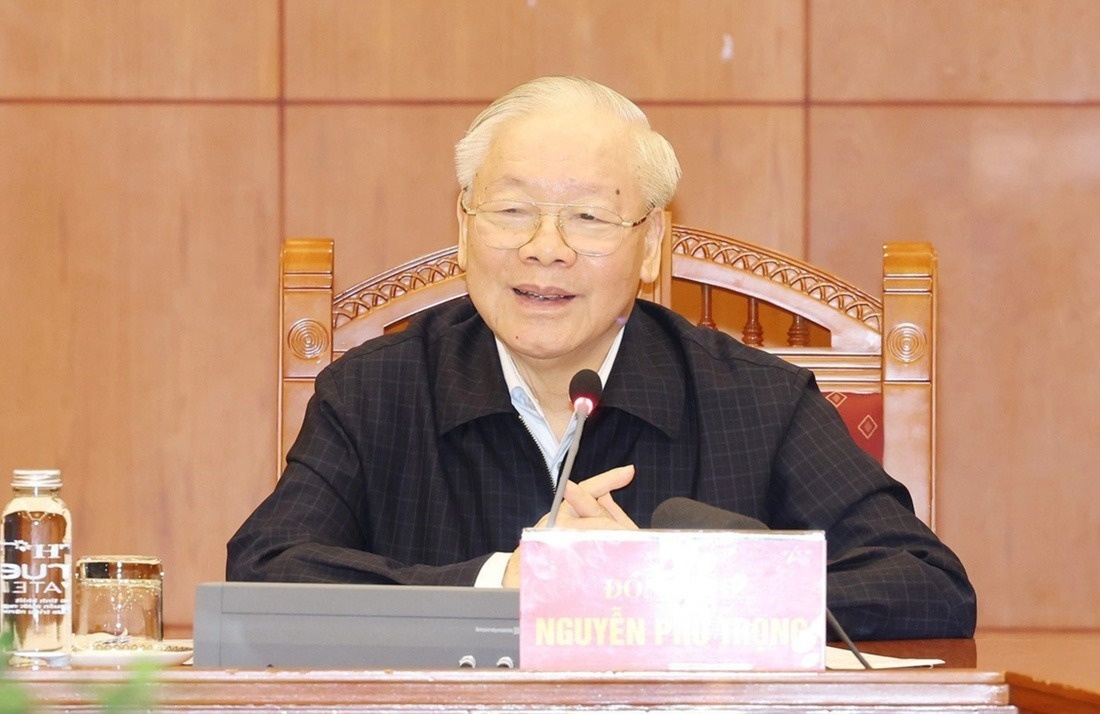 Cuon sach tam huyet cua TBT Nguyen Phu Trong ve phat trien van hoa hinh anh