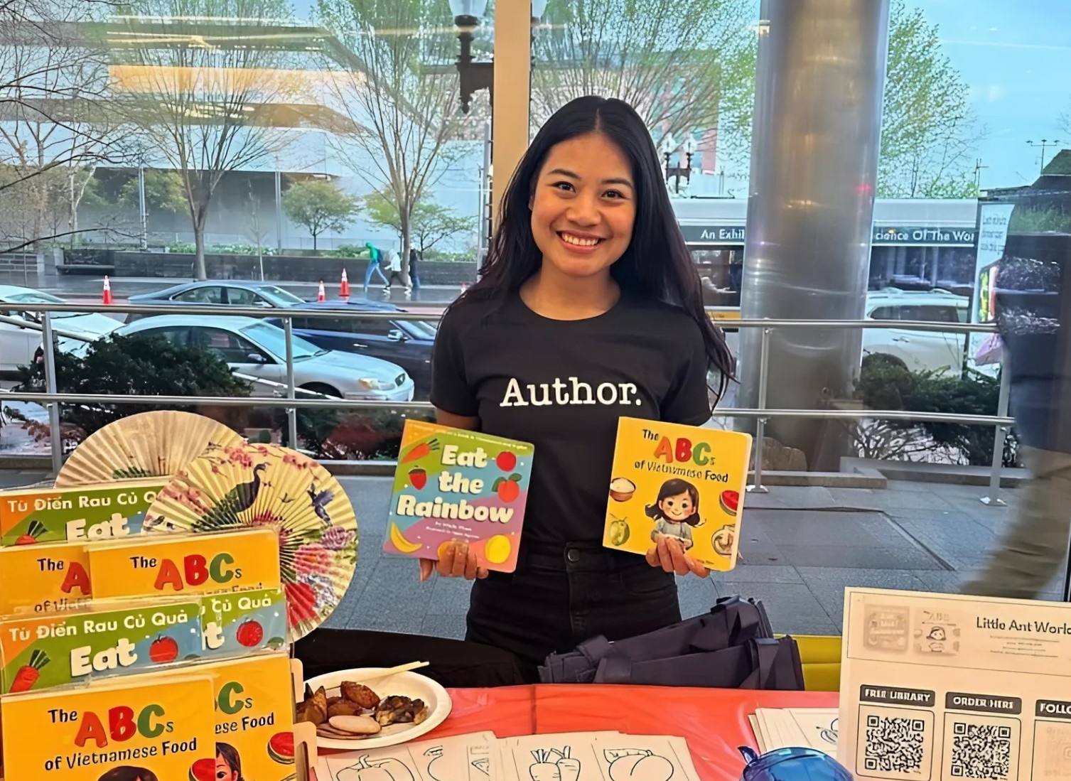 Day con hoc tieng Viet, nguoi me tre mo cong ty sach hinh anh