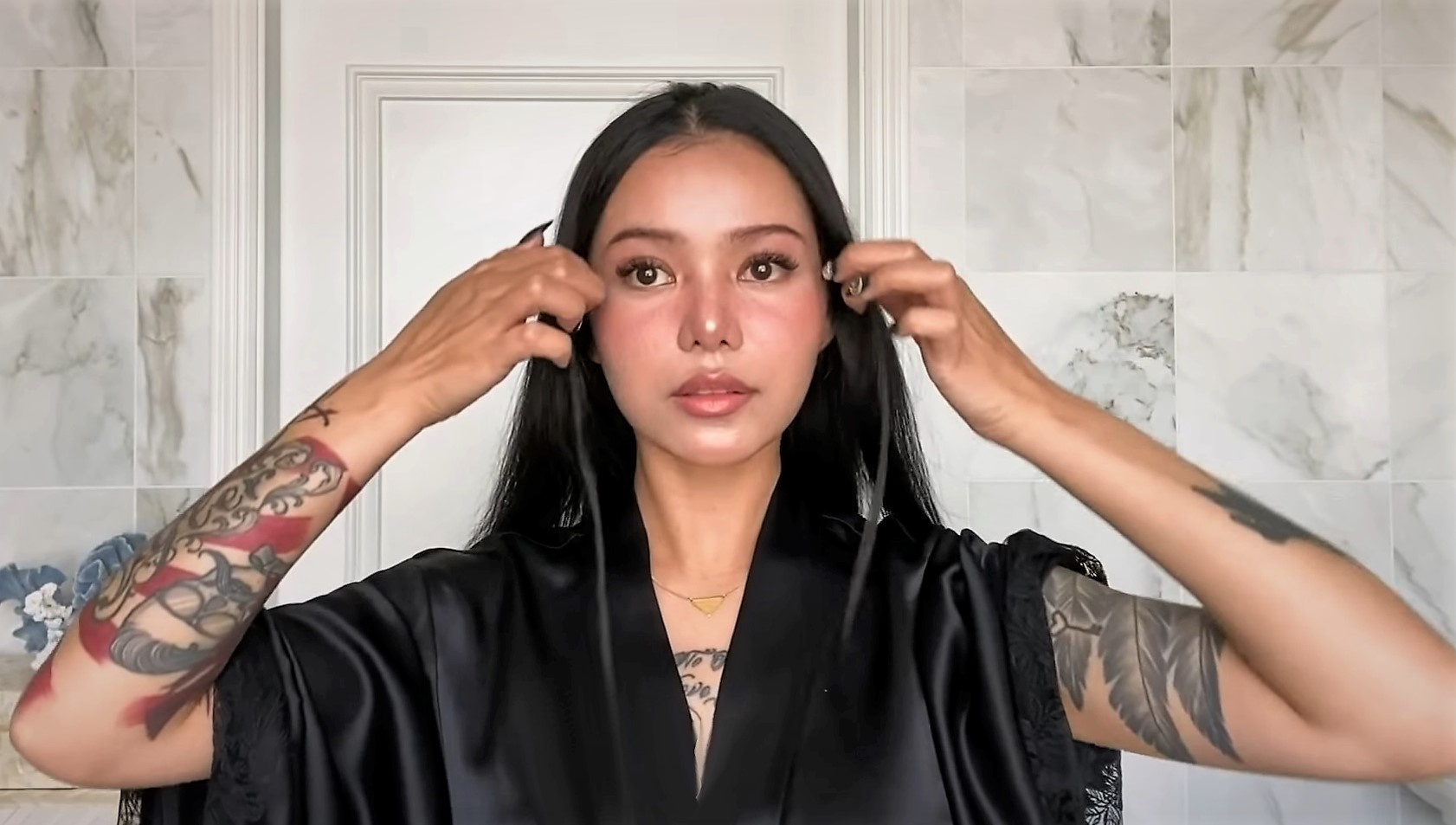 Su dung cac con so de video TikTok tro nen noi bat hinh anh