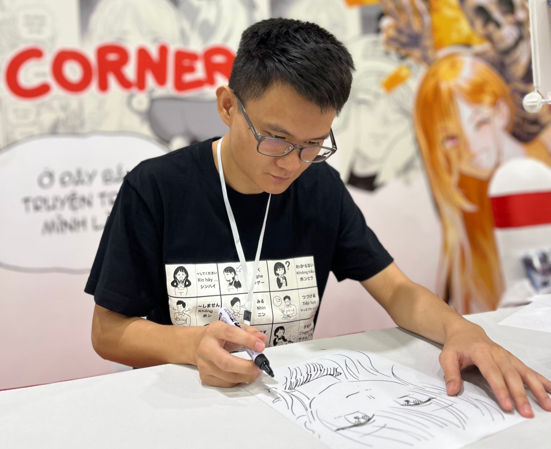 Dinh hinh phong cach giua lan song manga hinh anh